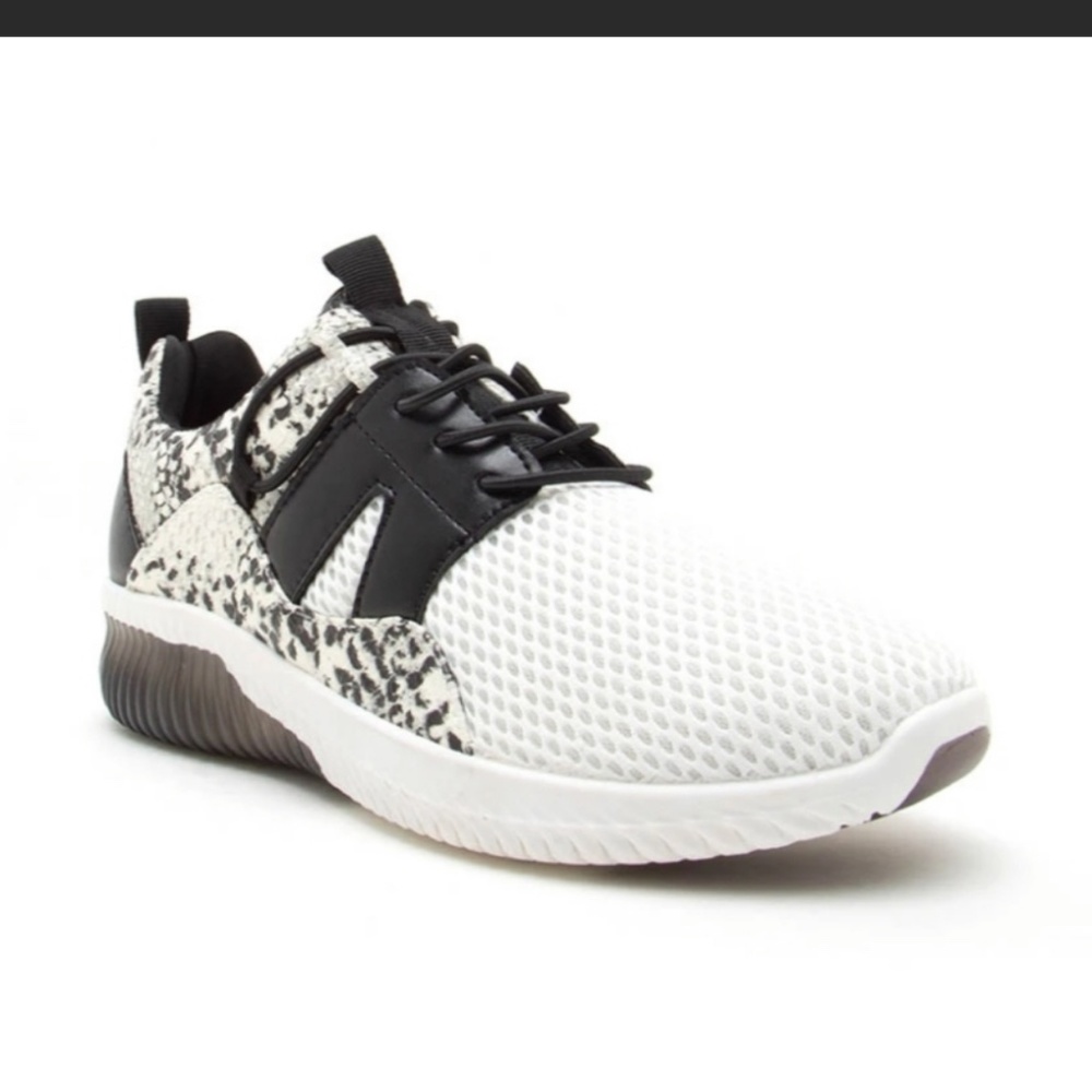 Qupid Snake Skin Sneakers